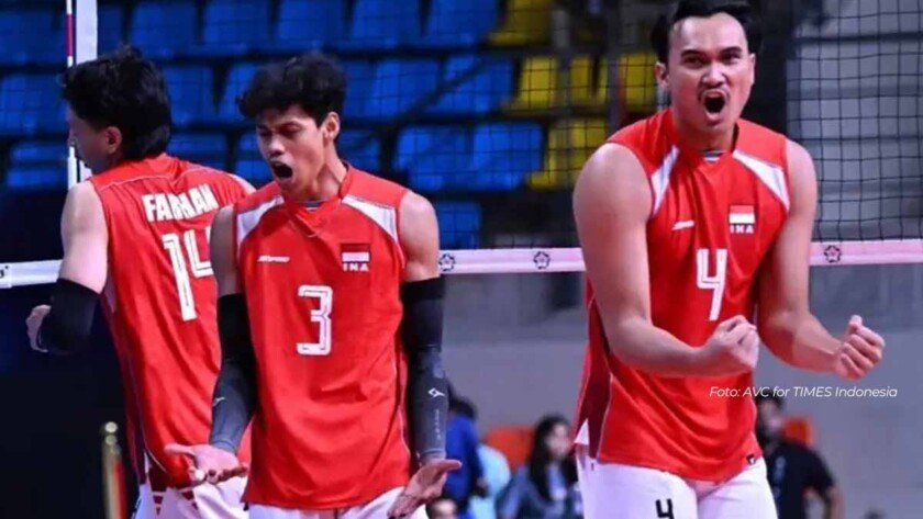 Timnas Voli Indonesia Melaju ke Semifinal AVC Men's Cup 2026