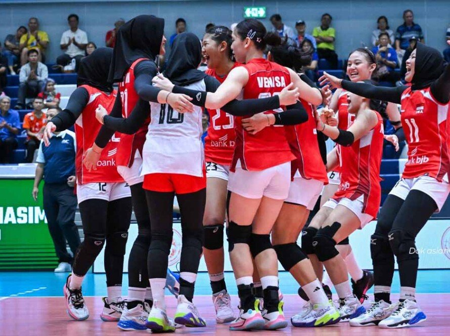 AVC U-18 Tim Voli Putri Indonesia Petik Kemenangan Perdana - iMSPORT.TV