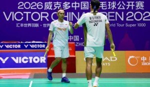 Fajar/Fikri ke Final China Open 2026 usai Gilas Liang/Wang