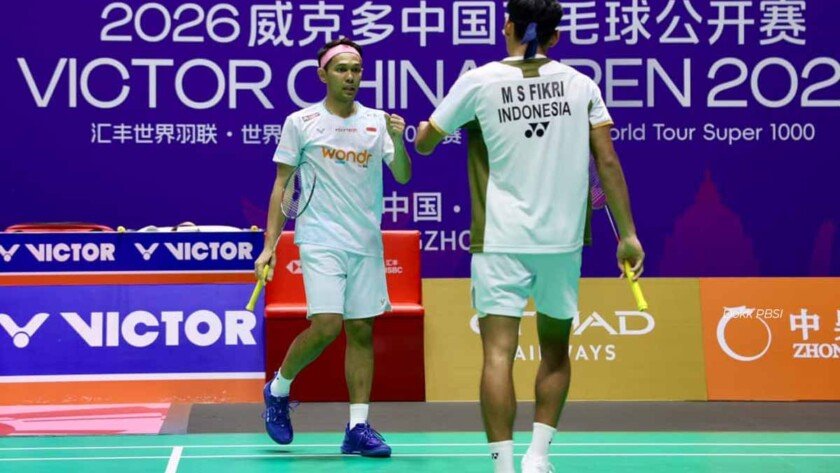 Fajar Fikri ke Final China Open 2026 usai Gilas Liang Wang