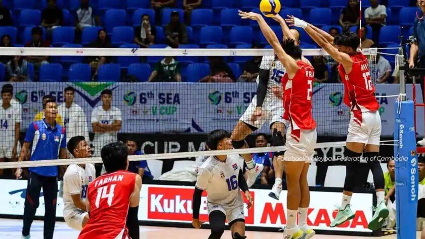Final SEA V Cup 2026 Timnas Voli Putra Indonesia Kalah dari Kamboja