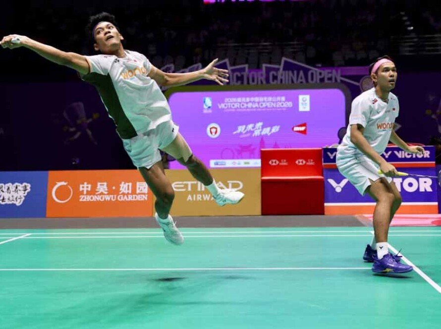 Juara China Open 2026 Fajar Fikri Taklukkan Pasangan Nomor 1 Dunia
