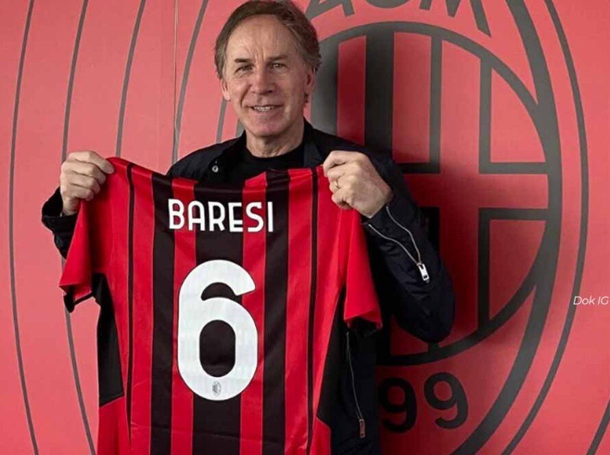 Legenda AC Milan, Franco Baresi Meninggal Dunia