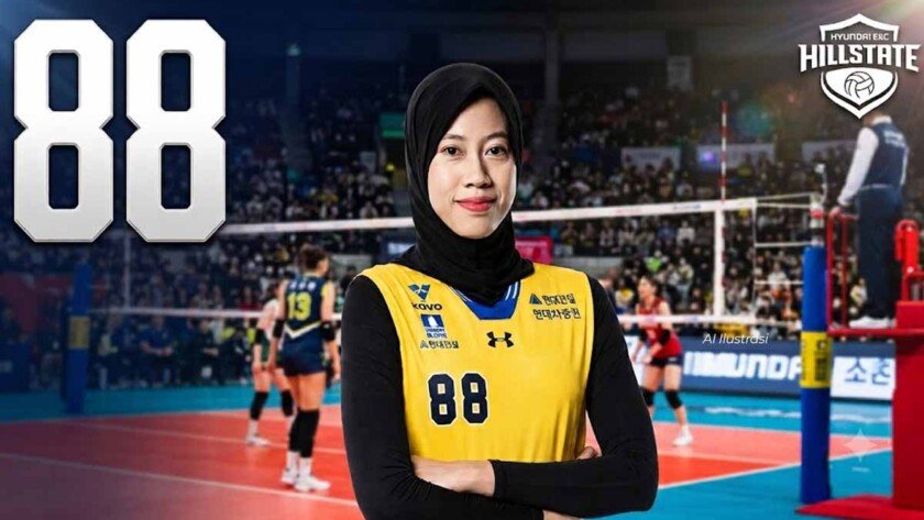 Megawati Hangestri Resmi Kenakan Nomor ini di Hyundai Hillstate