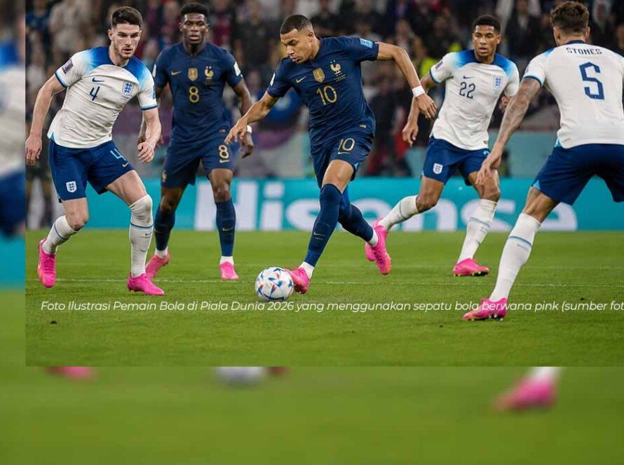 Piala Dunia 2026 Sepatu & Jersey Pink, Dipakai Mbappe hingga Haaland