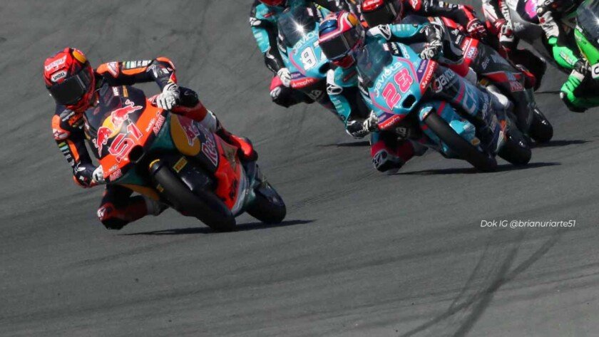 Rookie Moto3 Bersinar! Brian Uriarte 0,6 Detik Lebih Cepat dari Veda Ega