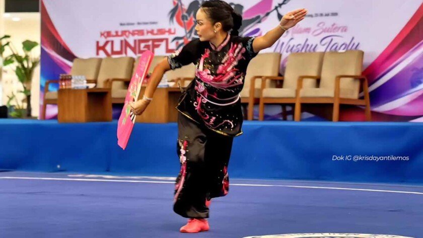 Tak Kenal Usia, Krisdayanti Raih 2 Emas di Kejurnas Wushu 2026