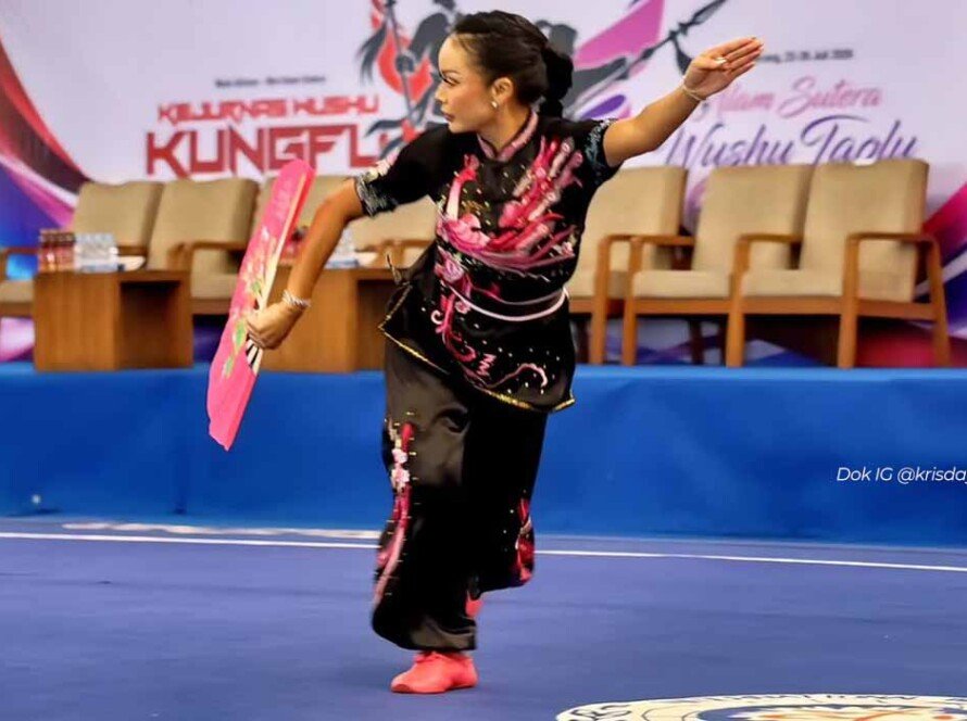 Tak Kenal Usia, Krisdayanti Raih 2 Emas di Kejurnas Wushu 2026