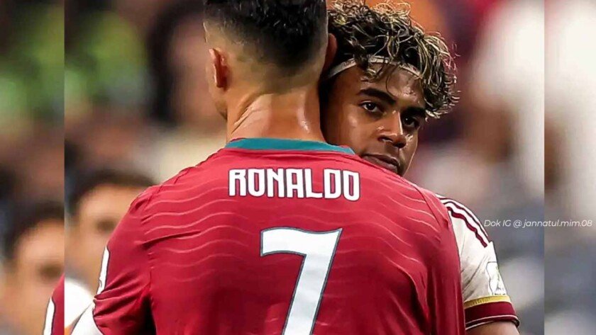Tangis Cristiano Ronaldo dan Pelukan Lamine Yamal Jadi Momen Paling Menyentuh Piala Dunia 2026 - IMSPORT.TV