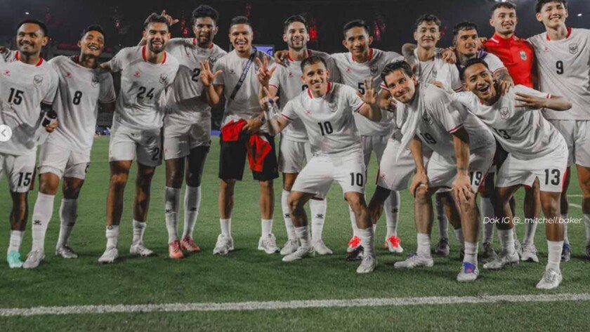 Timnas Indonesia vs Timor Leste Ini Susunan Pemainnya