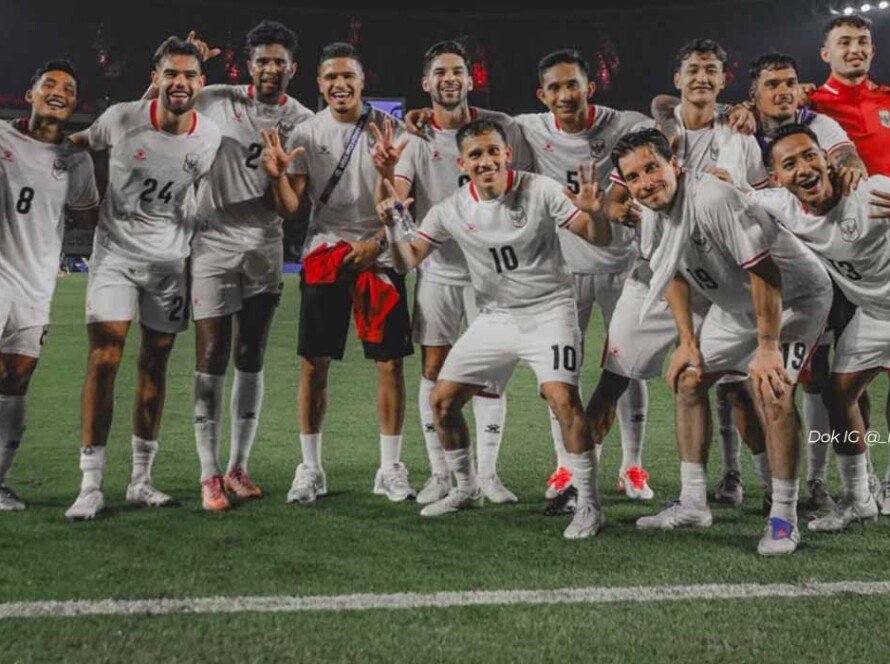 Timnas Indonesia vs Timor Leste Ini Susunan Pemainnya