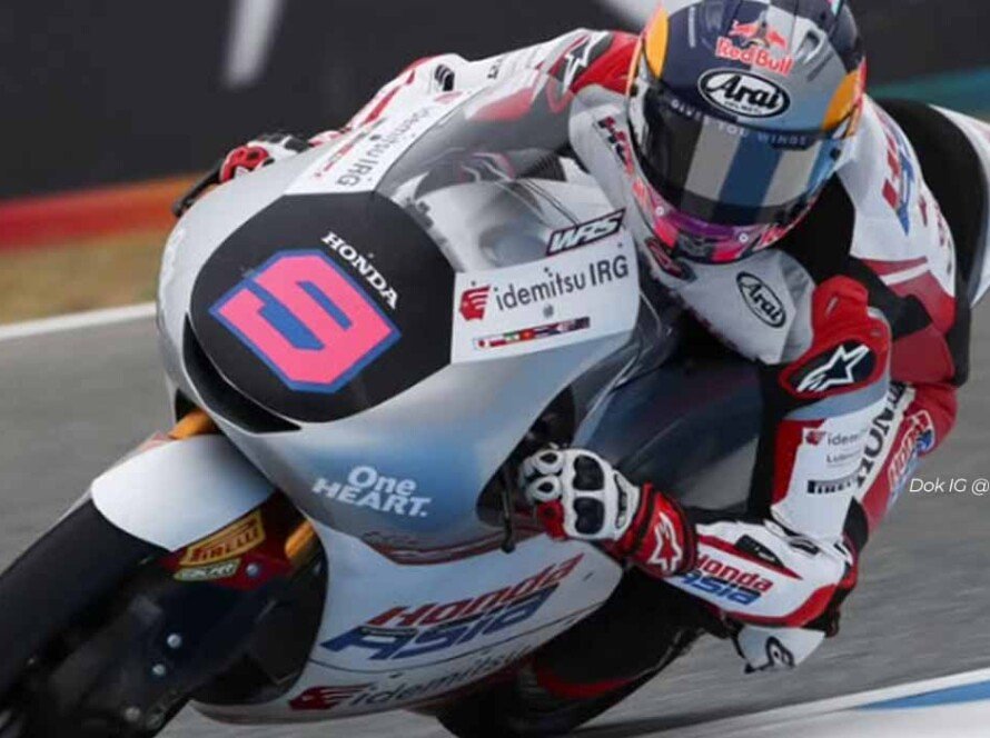 Veda Ega Pratama Tercepat di Practice Moto3 Jerman 2026, Honda Team Asia Kamu Hebat