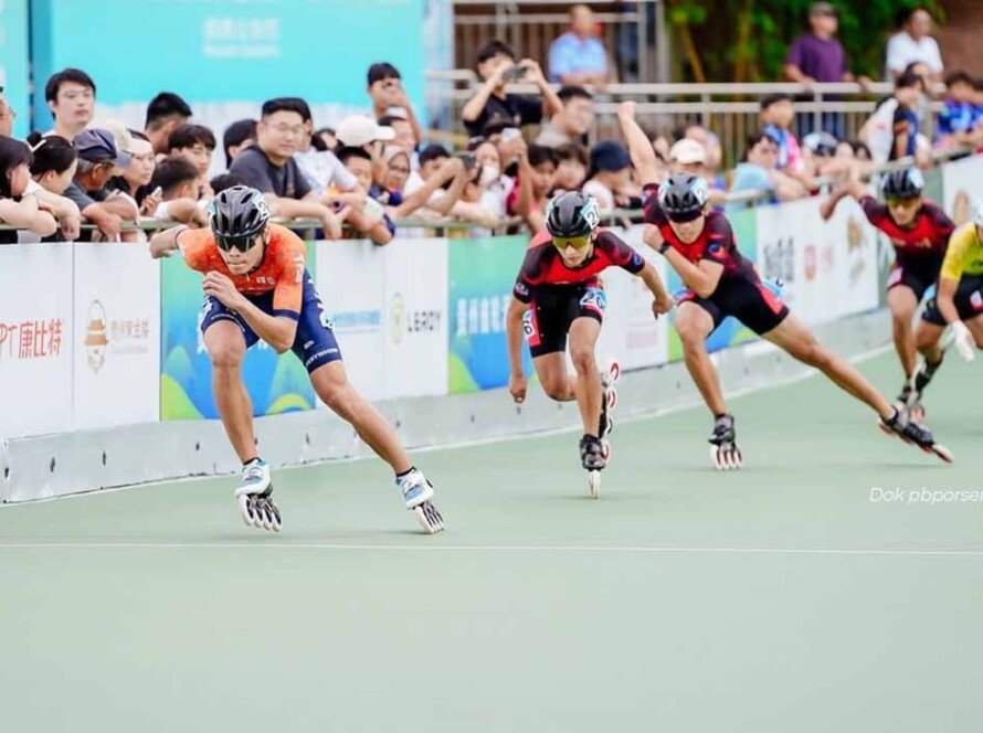 Atlet Sepatu Roda Indonesia Borong Medali di China dan Jakarta