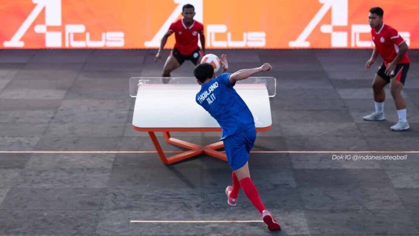 Debut di Asian Games 2026, Teqball Indonesia Bidik Medali