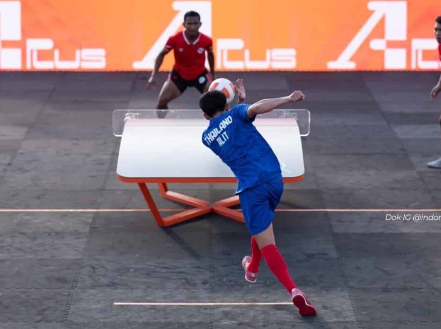 Debut di Asian Games 2026, Teqball Indonesia Bidik Medali