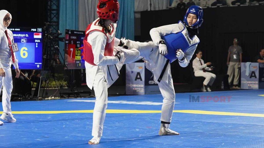 Indonesia Juara Umum Kejuaraan Taekwondo Asia 2026