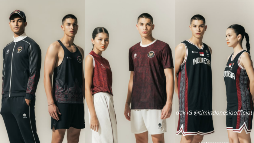 Asian Games 2026 Jersey Tim Indonesia Padukan Wastra Nusantara dan Teknologi Olahraga