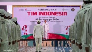 Asian Games 2026: 430 Atlet dari 35 Cabor Resmi Dikukuhkan