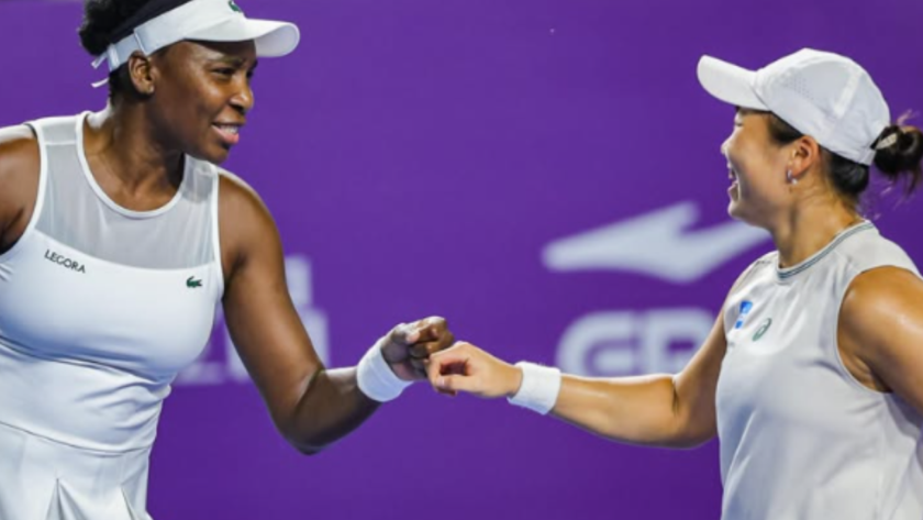 Guangzhou Open 2026_ Duet Janice Tjen dan Venus Williams Menggila