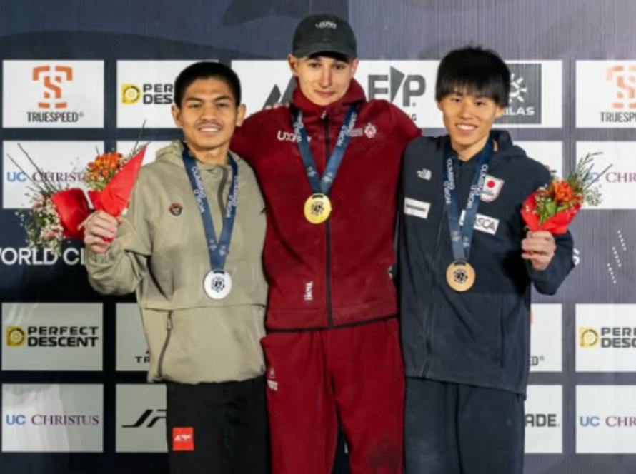 Putra Tri Ramadani Raih Medali di World Climbing Series Santiago 2026